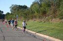 Looking strong 2..5 miles into race on University/Schwaeger Dr