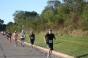Looking strong 2..5 miles into race on University/Schwaeger Dr