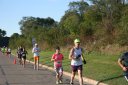 Looking strong 2..5 miles into race on University/Schwaeger Dr