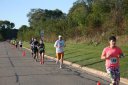Looking strong 2..5 miles into race on University/Schwaeger Dr