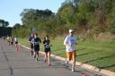 Looking strong 2..5 miles into race on University/Schwaeger Dr
