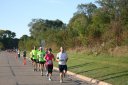 Looking strong & having fun, middle of the pack, 2..5 miles into race on University/Schwaeger Dr