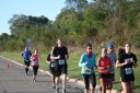 Looking strong & having fun, 2..5 miles into race on University/Schwaeger Dr