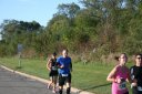 Looking strong & having fun, 2..5 miles into race on University/Schwaeger Dr