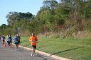 Looking strong & having fun, 2..5 miles into race on University/Schwaeger Dr