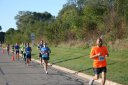Looking strong & having fun, 2..5 miles into race on University/Schwaeger Dr