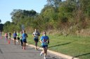 Looking strong & having fun, 2..5 miles into race on University/Schwaeger Dr