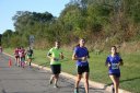 Looking strong 2.5 miles into race on University/Schwaeger Dr