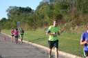 Looking strong 2.5 miles into race on University/Schwaeger Dr