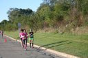 Looking strong 2.5 miles into race on University/Schwaeger Dr