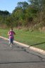 Looking strong 2.5 miles into race on University/Schwaeger Dr