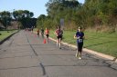 Looking strong & having fun, 2..5 miles into race on University/Schwaeger Dr