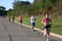 Looking strong & having fun, 2..5 miles into race on University/Schwaeger Dr