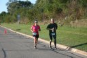 Looking strong & having fun, 2..5 miles into race on University/Schwaeger Dr