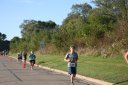 Looking strong & having fun, 2.5 miles into race on University/Schwaeger Dr