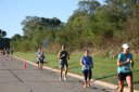 Looking strong & having fun, 2.5 miles into race on University/Schwaeger Dr