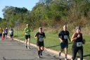 Looking strong & having fun, 2.5 miles into race on University/Schwaeger Dr