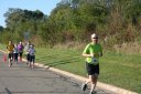 Looking strong & having fun, 2.5 miles into race on University/Schwaeger Dr
