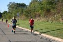 Looking strong & having fun, 2.5 miles into race on University/Schwaeger Dr