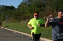Looking strong & having fun, 2.5 miles into race on University/Schwaeger Dr
