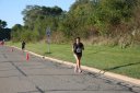 Looking strong & having fun, 2.5 miles into race on University/Schwaeger Dr