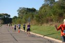 Looking strong & having fun, 2..5 miles into race on University/Schwaeger Dr