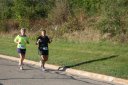 Looking strong & having fun, 2.5 miles into race on University/Schwaeger Dr
