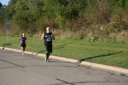 Looking strong & having fun, 2.5 miles into race on University/Schwaeger Dr