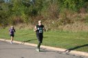 Looking strong & having fun, 2.5 miles into race on University/Schwaeger Dr