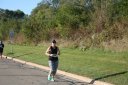 Looking strong & having fun, 2.5 miles into race on University/Schwaeger Dr