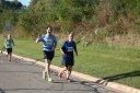 Looking strong & having fun, 2.5 miles into race on University/Schwaeger Dr