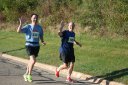 Looking strong & having fun, 2.5 miles into race on University/Schwaeger Dr
