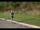 Looking strong & having fun, 2.5 miles into race on University/Schwaeger Dr