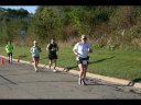 Looking strong & having fun, 2.5 miles into race on University/Schwaeger Dr