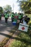 Approaching Aid Station at Mile 10