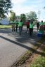 Approaching Aid Station at Mile 10