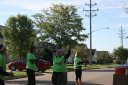 Approaching Aid Station at Mile 10