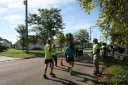 Approaching Aid Station at Mile 10