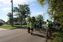 Approaching Aid Station at Mile 10