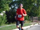 About 9 1/2 miles into race on Wisconsin St