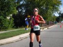 About 9 1/2 miles into race on Wisconsin St