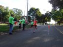 Finishing Strong Mile 12 just behind lead pack