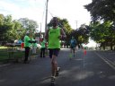 Finishing Strong Mile 12 just behind lead pack