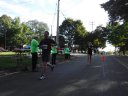 Finishing Strong Mile 12 just behind lead pack