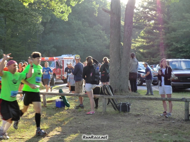 And they're off... Start of the North Country Run : Saturday August 27, 2011