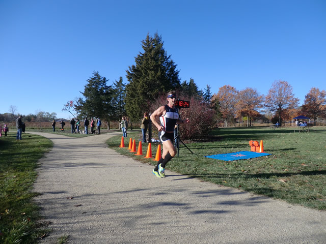 Saturday October 20, 2012 : 2.7 Miles into the DPR Trail Half-Marathon