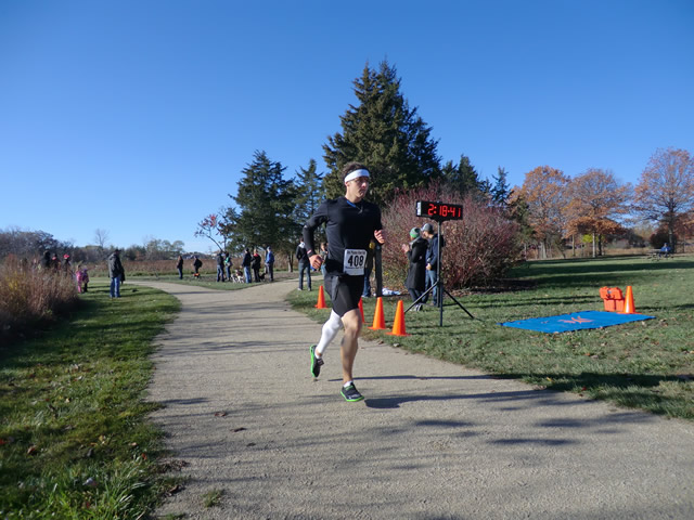 Saturday October 20, 2012 : 2.7 Miles into the DPR Trail Half-Marathon