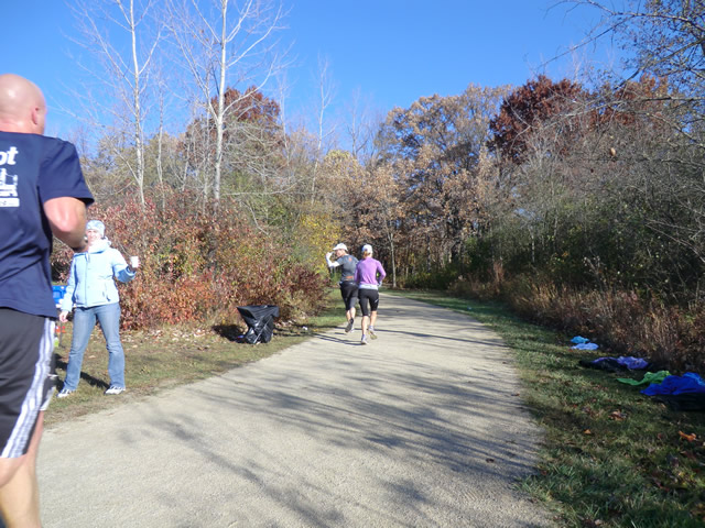 Saturday October 20, 2012 : 2.7 Miles into the DPR Trail Half-Marathon