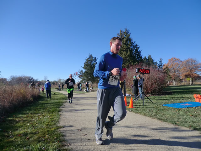 Saturday October 20, 2012 : 2.7 Miles into the DPR Trail Half-Marathon