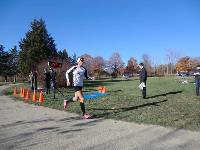 Saturday October 20, 2012 : 2.7 Miles into the DPR Trail Half-Marathon